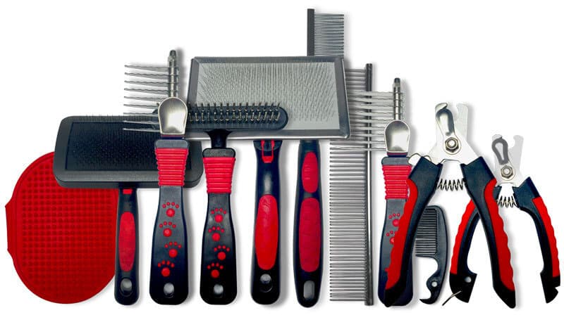 professional dog-grooming kit