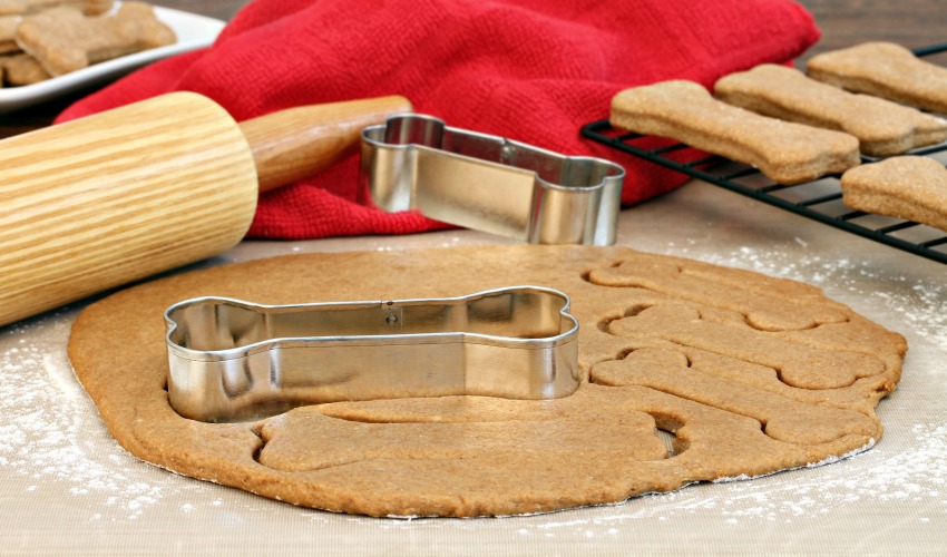 Valentine's Day homemade dog treats