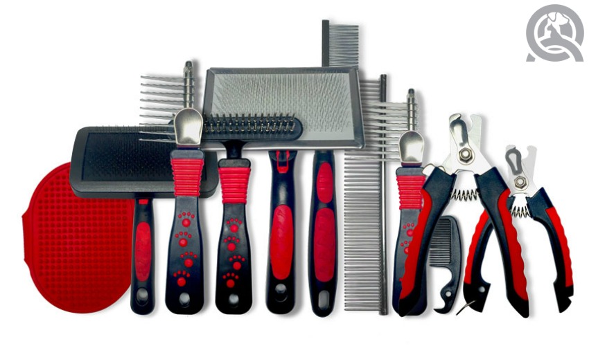 QC Pet Studies Free Professional-Grade Combs, Coat Tools, Nail Clippers